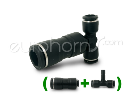 Splitter &Oslash;12mm to 2x 8mm hose 