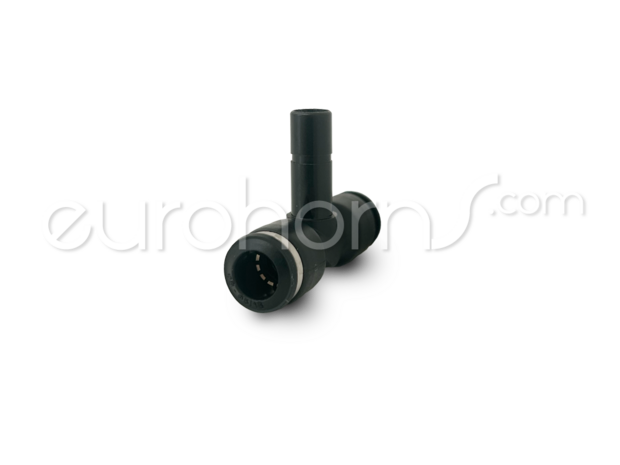 Splitter for 2x Ø8mm hoses with Ø8mm pin