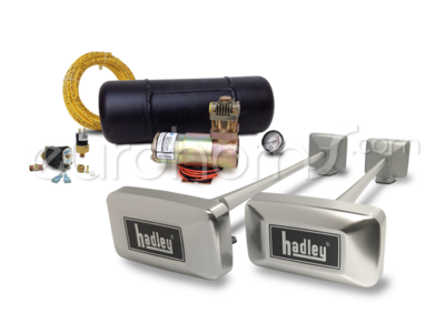 Hadley Aluminium Truckhoorn Set 12v